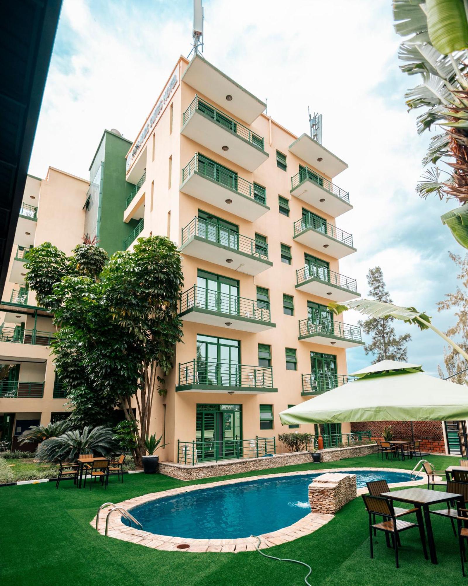 קיגאלי Highlands Suites Hotel And Apartments מראה חיצוני תמונה
